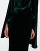 Taller Marmo Taller Marmo Draped velvet gown - 4