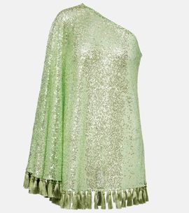 Taller Marmo Taller Marmo Es Trench off-shoulder sequined minidress