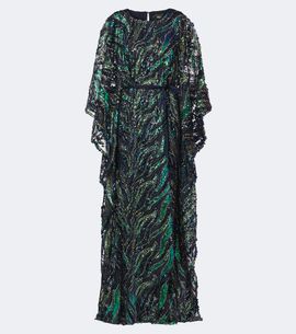 Taller Marmo Taller Marmo Firefly sequined kaftan