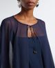 Taller Marmo Taller Marmo Grace caped silk creponne gown - 3