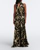 Taller Marmo Taller Marmo Kintsugi silk-blend fil coupé gown - 5