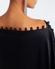 Taller Marmo Taller Marmo Mila off-shoulder satin kaftan - 5