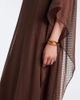 Taller Marmo Taller Marmo Muscat silk crêpe fil coupé kaftan - 4