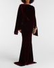 Taller Marmo Taller Marmo Musidora draped velvet gown - 2