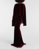 Taller Marmo Taller Marmo Musidora draped velvet gown - 3