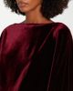 Taller Marmo Taller Marmo Musidora draped velvet gown - 4