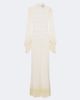 Taller Marmo Taller Marmo New Mexico fringed cotton maxi dress - 1