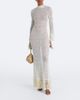 Taller Marmo Taller Marmo New Mexico fringed cotton maxi dress - 2