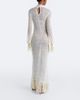 Taller Marmo Taller Marmo New Mexico fringed cotton maxi dress - 6