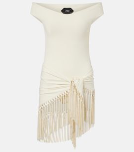 Taller Marmo Taller Marmo Romy fringed swimsuit and beach cover-up set