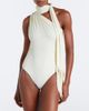 Taller Marmo Taller Marmo Siwa scarf-detail swimsuit and beach cover-up set - 3