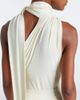 Taller Marmo Taller Marmo Siwa scarf-detail swimsuit and beach cover-up set - 7
