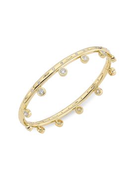 Tamara Comolli Women's Gypsy 18K Yellow Gold & Diamond Bangle Bracelet