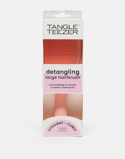 Tangle Teezer Tangle Teezer The Large Ultimate Detangler Straight to Curly - Peach Glow-No color