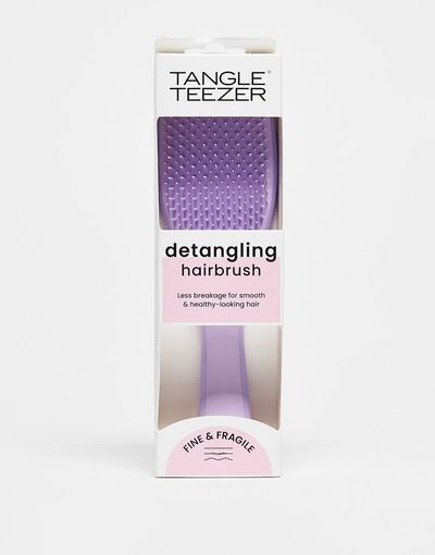 Tangle Teezer Tangle Teezer Wet Detangler Fine - Fragile Hairbrush - Hypnotic Heather-Pink