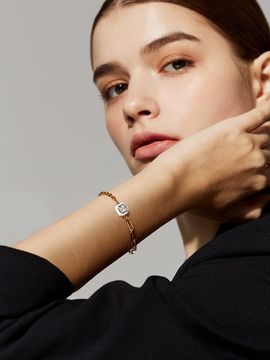 TANI by MINETANI Claire Asscher cut Bracelet