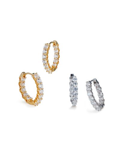TANI by MINETANI Diana Small Eternity Hoop Earring