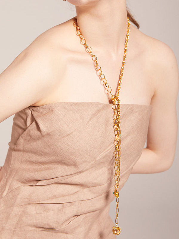 TANI by MINETANI EVA Tie Necklace
