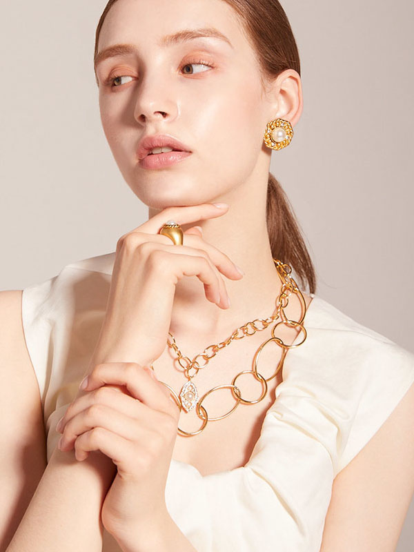 TANI by MINETANI Kate Single Statement Necklace
