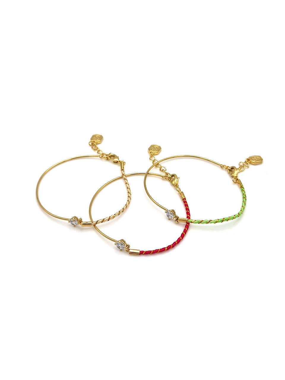 TANI by MINETANI Rainbow Thread Bracelet
