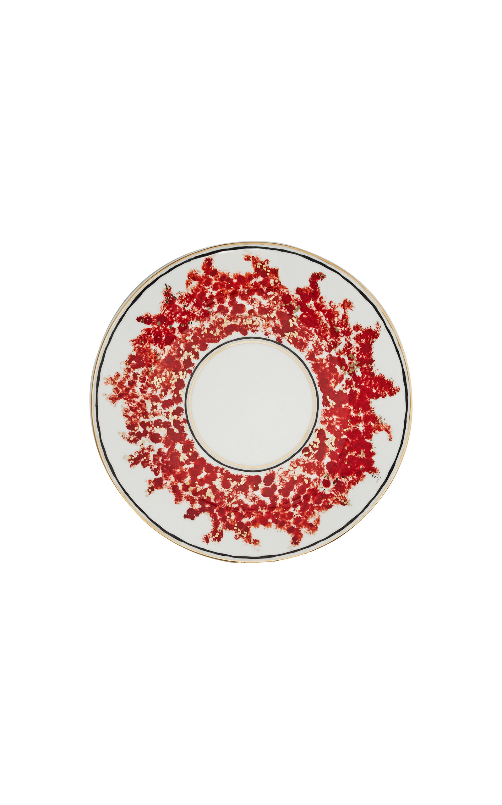 Tania Bulhoes Tania Bulhoes Plaza Athenee Dessert Plate Red
