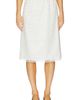Tanner Fletcher Tanner Fletcher Celerie Lace Trim Slip Skirt - 1