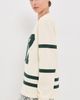 Tanner Fletcher Tanner Fletcher Flynn "97" Varsity Long Sleeve Tee Ivory/Green - 5