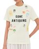 Tanner Fletcher Tanner Fletcher Gone Antiquing Applique Tee Ivory - 1