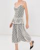 Tanner Fletcher Tanner Fletcher Isabella Lace Layer Cami Ivory/Black - 5