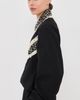 Tanner Fletcher Tanner Fletcher Kennedy Ruched Stripe Track Jacket Black Plaid - 4