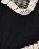 Tanner Fletcher Tanner Fletcher Kennedy Ruched Stripe Track Jacket Black Plaid - 6