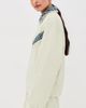 Tanner Fletcher Tanner Fletcher Kennedy Ruched Stripe Track Jacket Ivory/Blue - 4