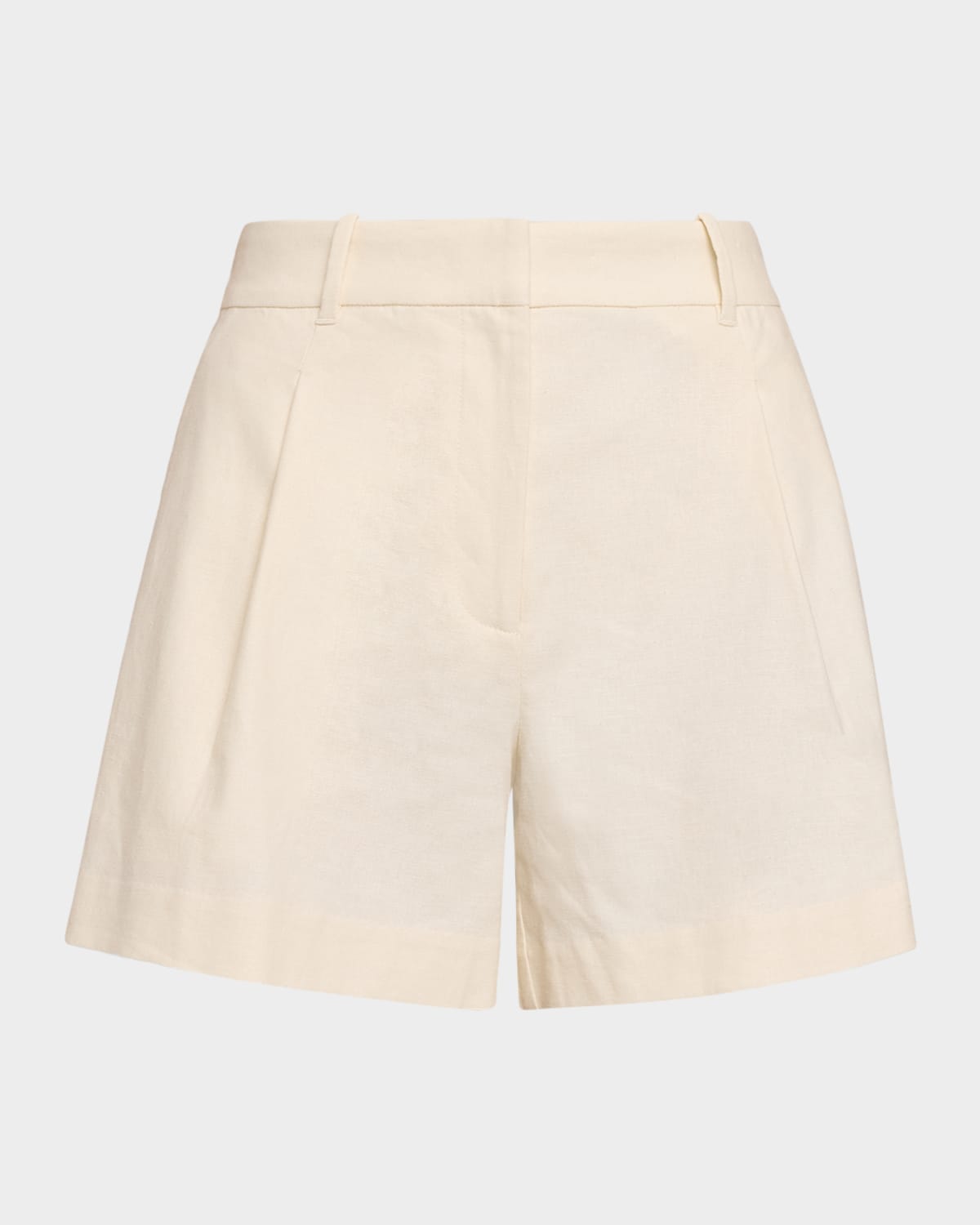 Tanya Taylor Jodi Linen-Blend Shorts
