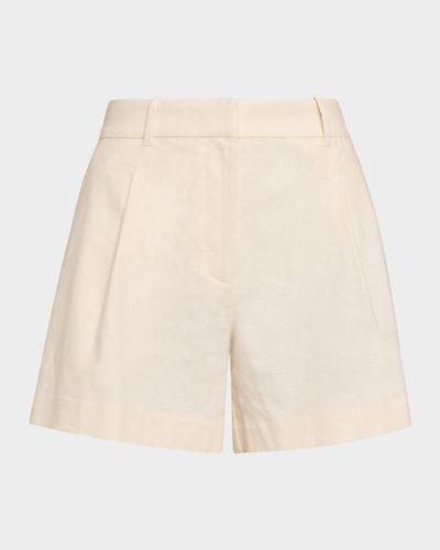 Tanya Taylor Jodi Linen-Blend Shorts