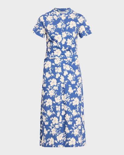 Tanya Taylor Mac Floral T-Shirt Dress