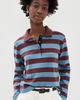 Tanya Taylor Tanya Taylor Barrett Top Shadow Blue/Deep Redwood - 2