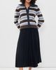 Tanya Taylor Tanya Taylor Bronwyn Jacket Dark Fig/Winter Sky/Cream Multi - 5