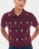 Tanya Taylor Tanya Taylor Embroidered Camilla Top Blackberry - 2