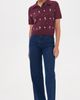 Tanya Taylor Tanya Taylor Embroidered Camilla Top Blackberry - 5