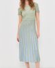 Tanya Taylor Tanya Taylor Emilia Knit Dress Powder Blue Multi - 2