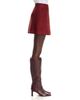 Tanya Taylor Tanya Taylor Fran Red Leather Mini Skirt - 3
