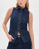 Tanya Taylor Tanya Taylor Hanelle Top Classic Indigo Blue - 2