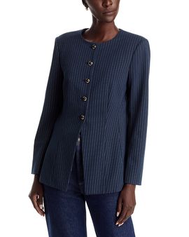 Tanya Taylor Tanya Taylor Heather Button Up Blazer