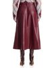 Tanya Taylor Tanya Taylor Hudley Faux Leather Midi Skirt - 3