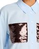 Tanya Taylor Tanya Taylor Largaux Sequin Pocket Cotton Oxford Shirt - 4