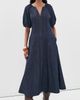 Tanya Taylor Tanya Taylor Piper Dress Midnight Rinse - 5