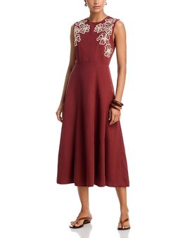 Tanya Taylor Tanya Taylor Sloane Midi Dress