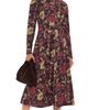 Tanya Taylor Tanya Taylor Thea Dress Dark Fig Multi - 1