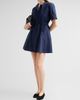Tanya Taylor Women's Anna Tieneck Mini Shirtdress - 4