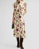 Tanya Taylor Women's Beth Floral A-Line Midi Skirt - 2